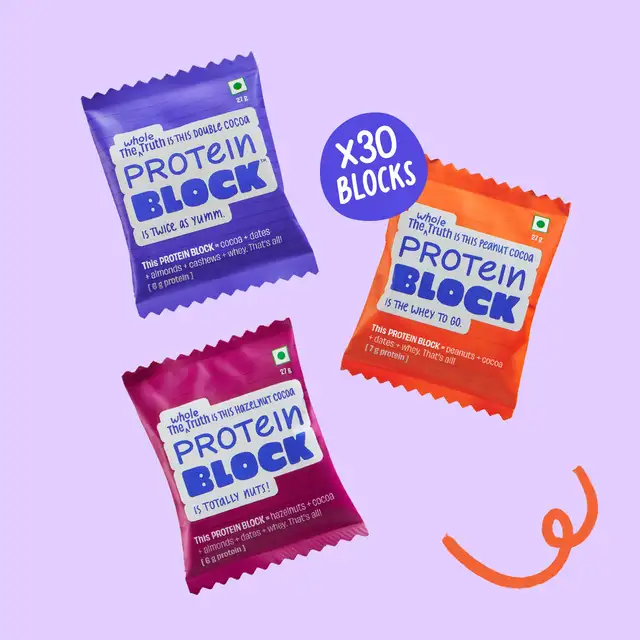 Personalised Box - Pack of 30 Protein Blocks